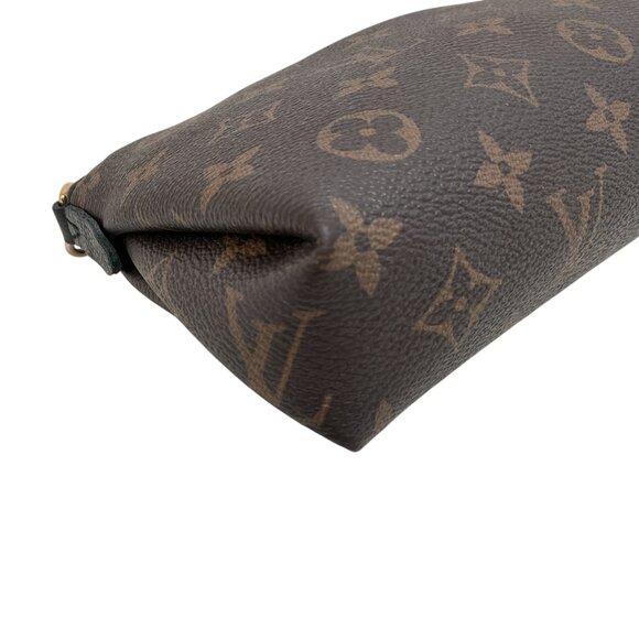 Louis Vuitton Black Monogram Canvas Pallas Chain Clutch with Straps - Picture 5 of 9